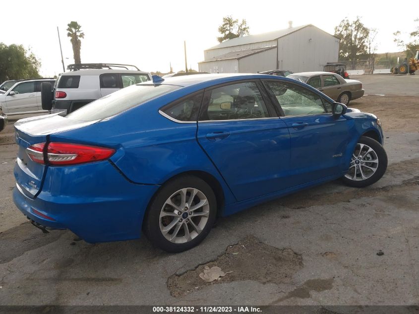 2019 FORD FUSION HYBRID SE - 3FA6P0LU4KR201056