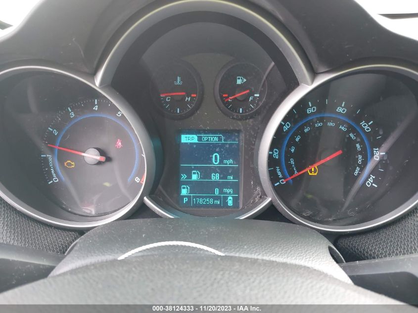 2013 CHEVROLET CRUZE 2LT AUTO - 1G1PE5SB9D7219265