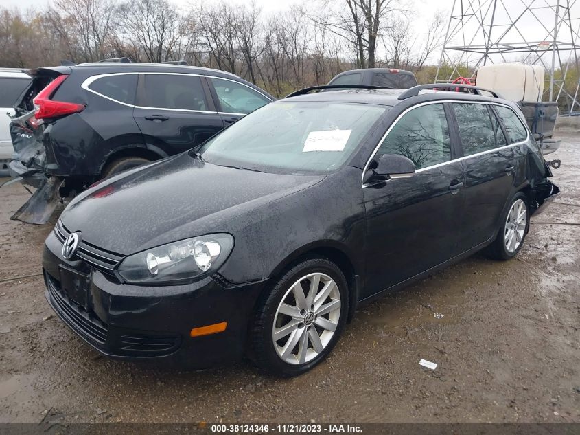 2014 VOLKSWAGEN JETTA SPORTWAGEN 2.0L TDI - 3VWPL7AJ5EM612606