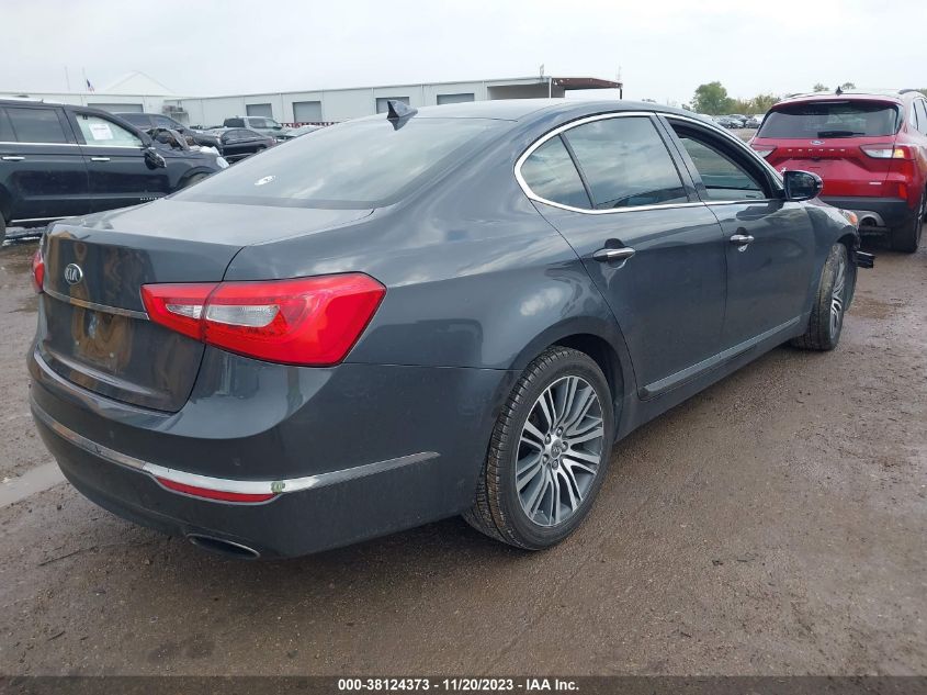 2014 KIA CADENZA PREMIUM - KNALN4D7XE5119033