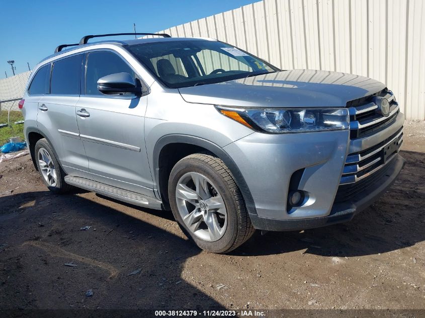 VIN 5TDYZRFH0HS217955 2017 TOYOTA HIGHLANDER LIMITED/LTD PLATINUM