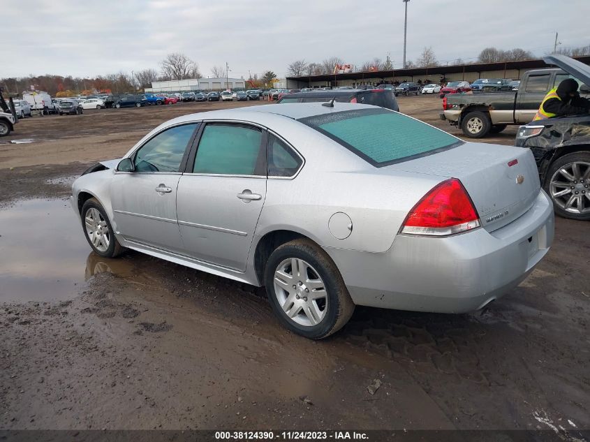 2013 CHEVROLET IMPALA LT - 2G1WG5E3XD1232291