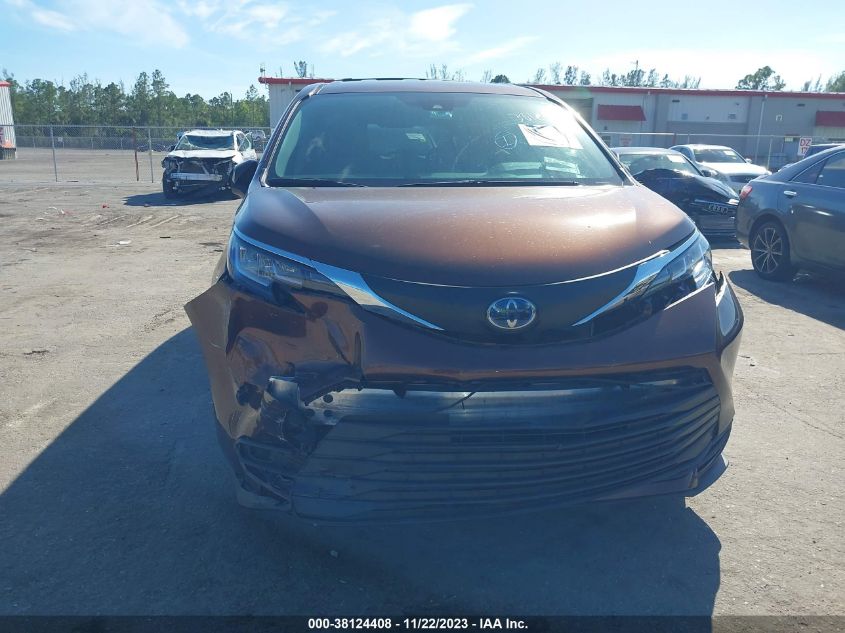 2021 TOYOTA SIENNA LE - 5TDKRKEC6MS033973