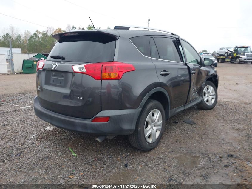 2014 TOYOTA RAV4 LE - JTMZFREV6EJ015554