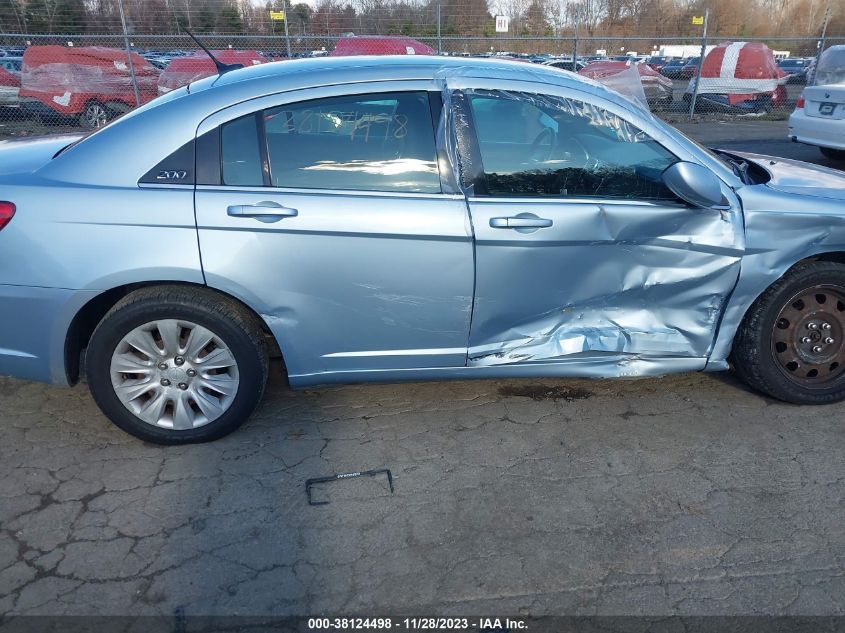 2013 CHRYSLER 200 LX - 1C3CCBAB8DN764899