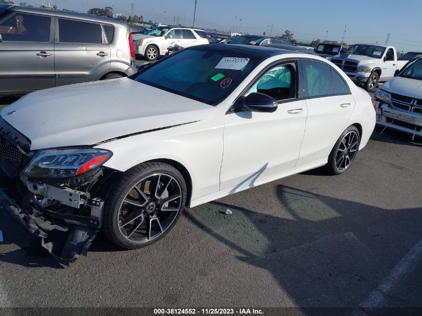 VIN 55SWF8DB2KU297617 2019 MERCEDES-BENZ C 300