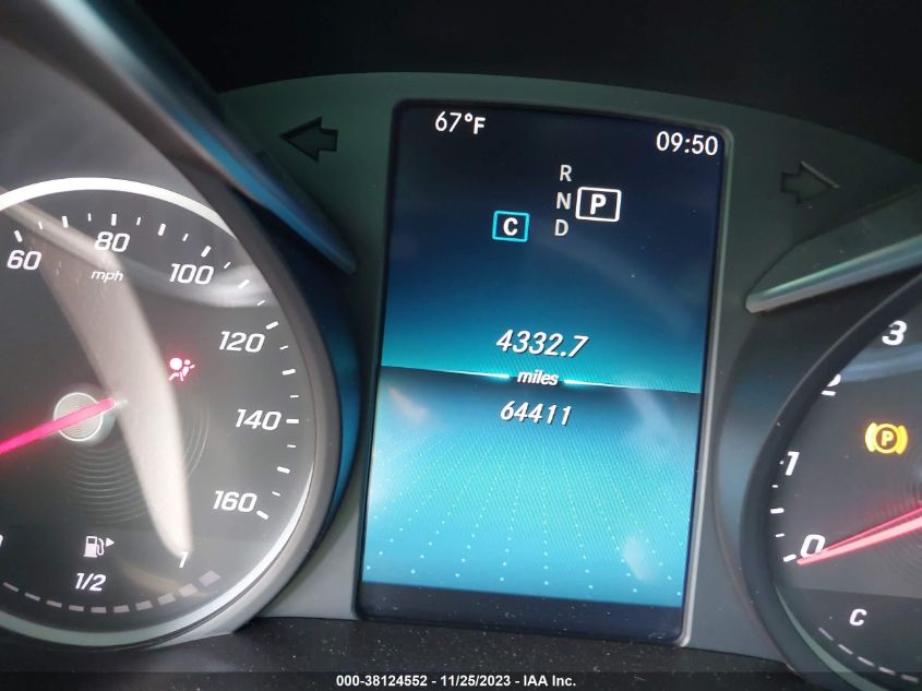 VIN 55SWF8DB2KU297617 2019 MERCEDES-BENZ C 300