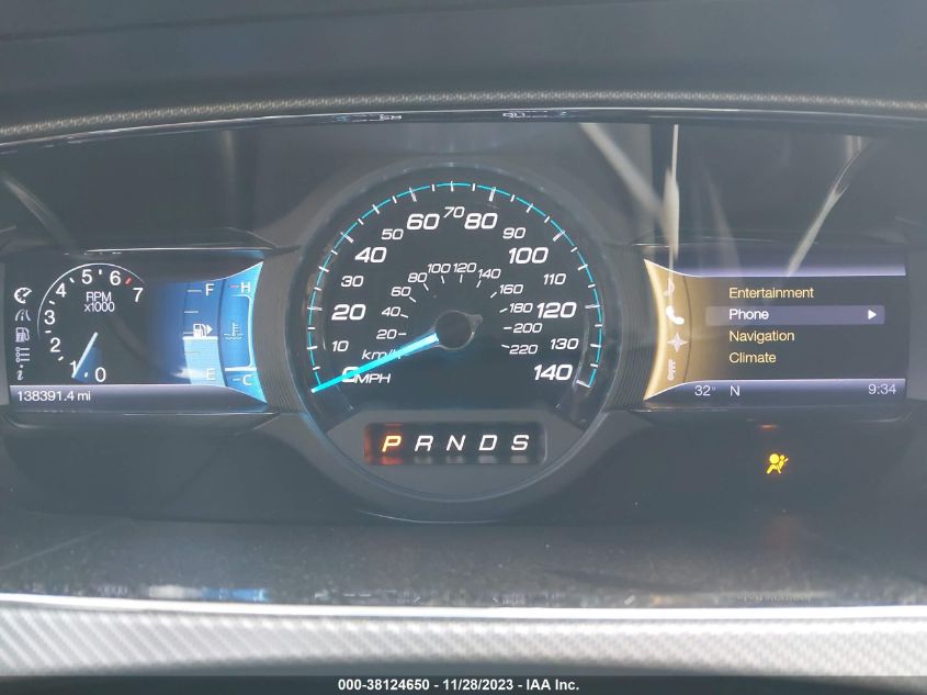 2013 FORD TAURUS SHO - 1FAHP2KT2DG135811