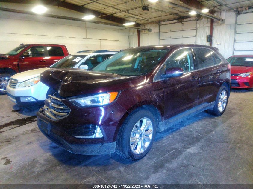 2022 FORD EDGE TITANIUM - 2FMPK4K98NBA41277