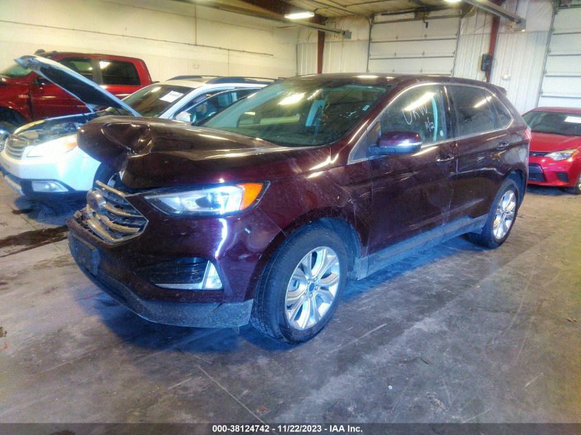 2022 FORD EDGE TITANIUM - 2FMPK4K98NBA41277