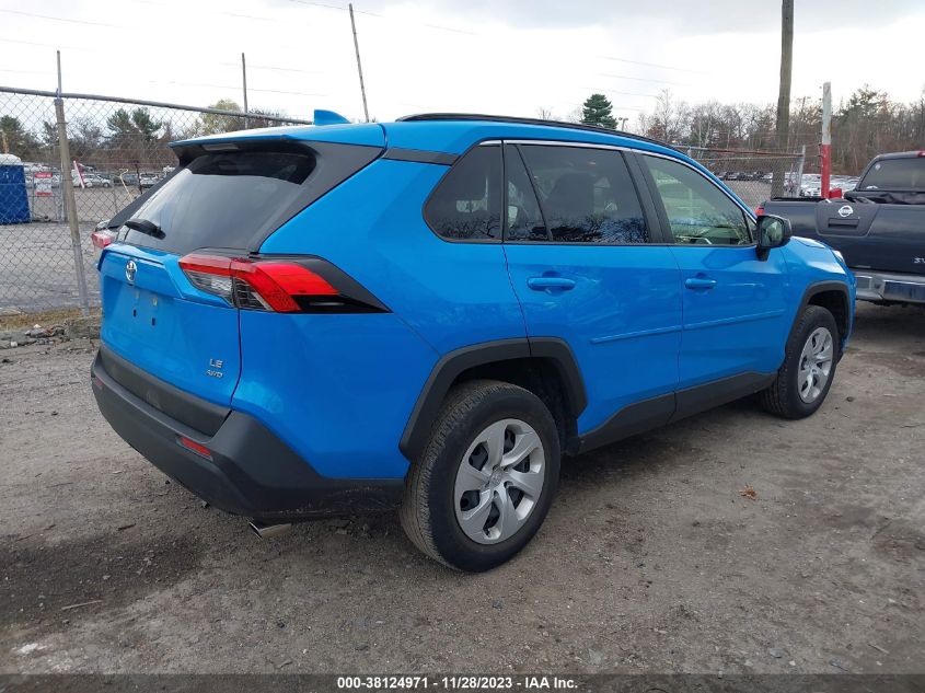 2021 TOYOTA RAV4 LE - JTMF1RFV1MD070569
