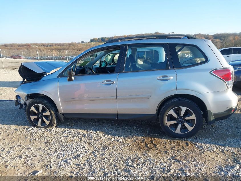 2018 SUBARU FORESTER 2.5I - JF2SJABC9JH499498