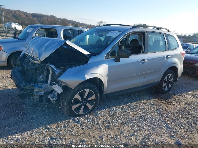 2018 SUBARU FORESTER 2.5I - JF2SJABC9JH499498