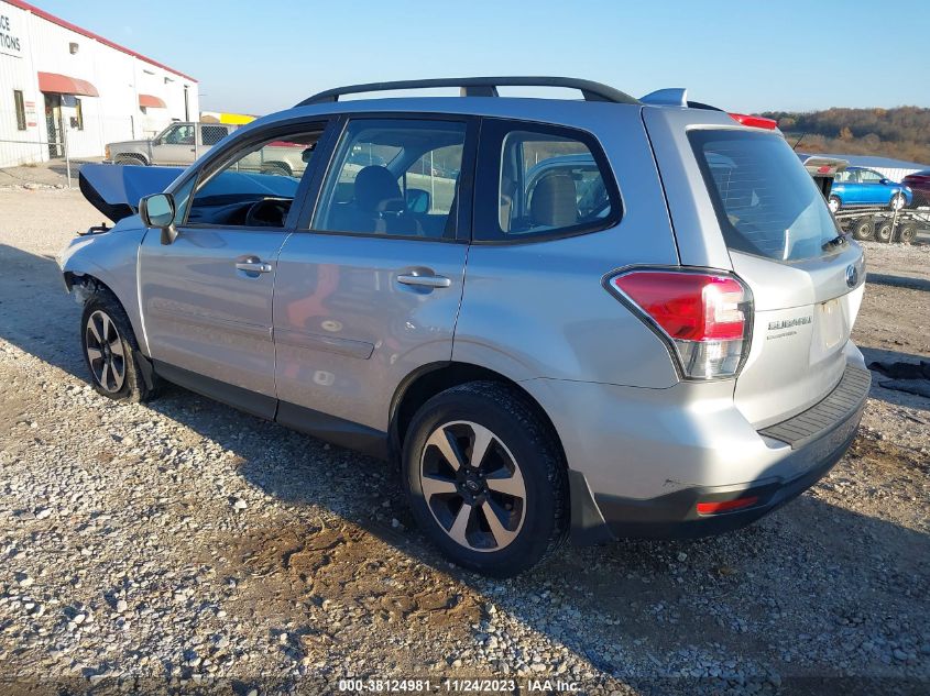 2018 SUBARU FORESTER 2.5I - JF2SJABC9JH499498