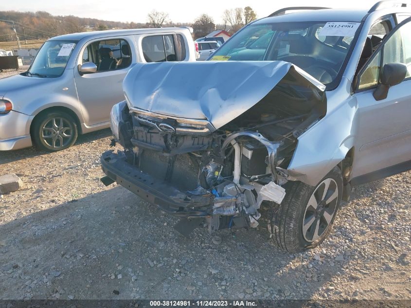 2018 SUBARU FORESTER 2.5I - JF2SJABC9JH499498