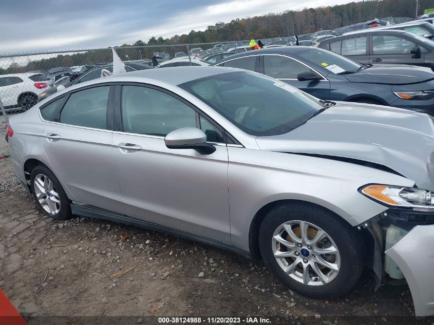 2016 FORD FUSION S - 3FA6P0G75GR262444