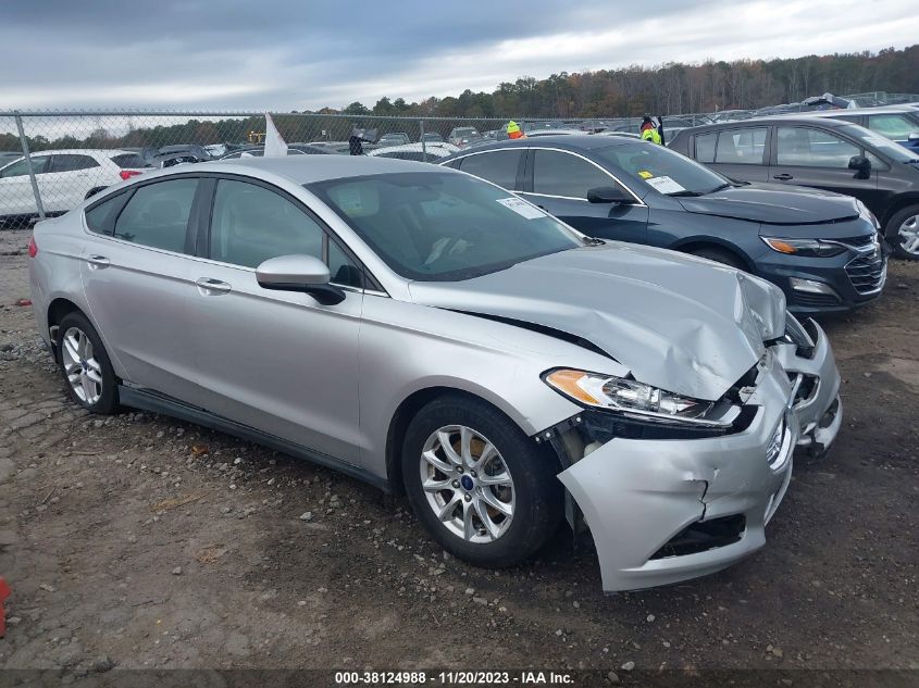 2016 FORD FUSION S - 3FA6P0G75GR262444