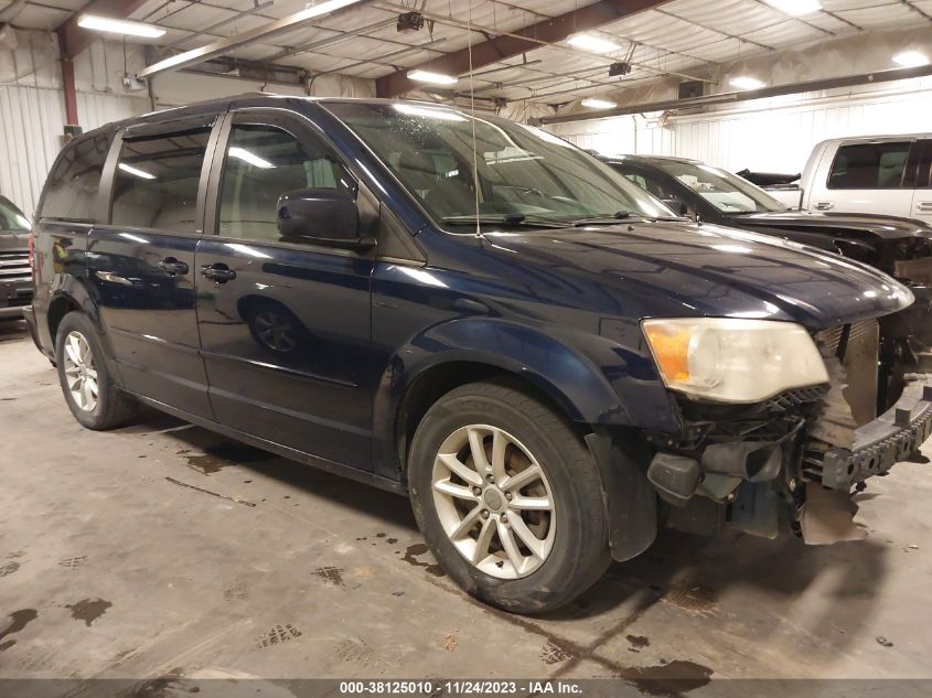 2014 DODGE GRAND CARAVAN SXT - 2C4RDGCG7ER290313