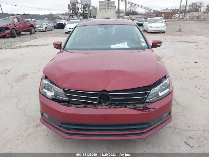 2016 VOLKSWAGEN JETTA 1.8T SEL - 3VWL17AJ2GM205253
