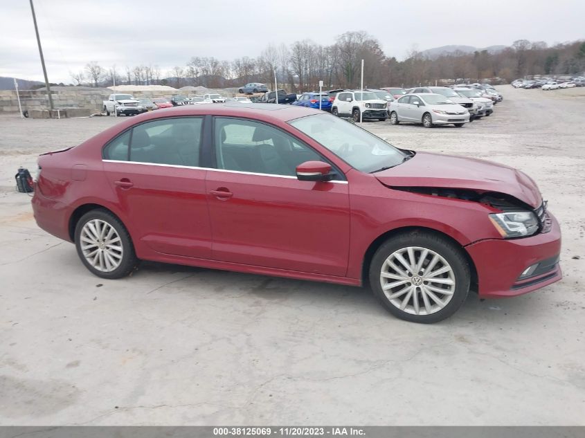 2016 VOLKSWAGEN JETTA 1.8T SEL - 3VWL17AJ2GM205253