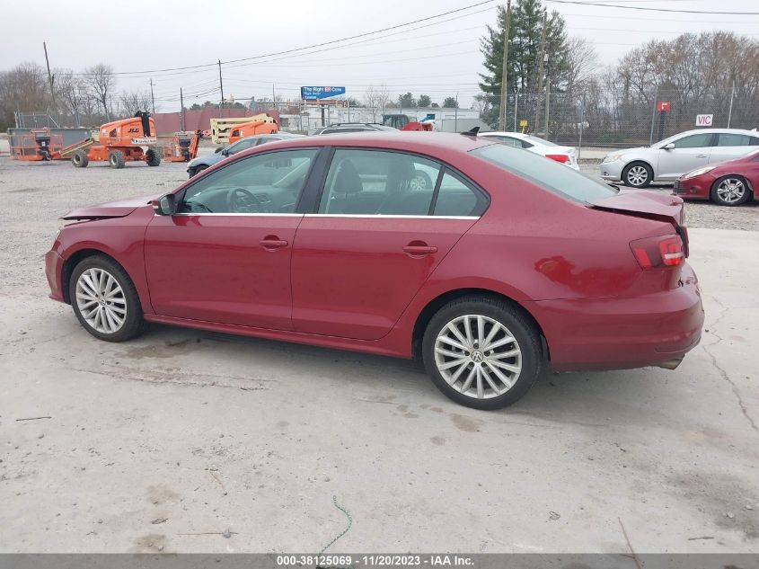 2016 VOLKSWAGEN JETTA 1.8T SEL - 3VWL17AJ2GM205253