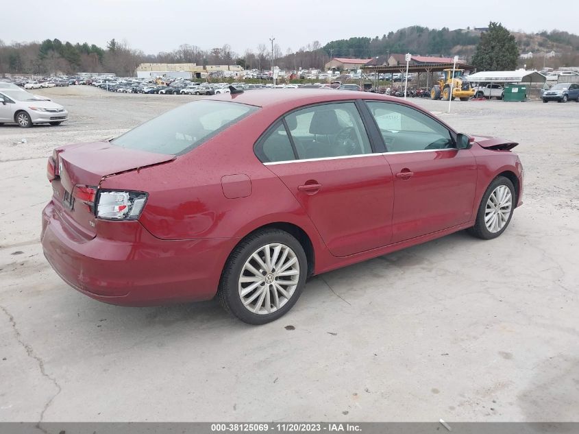2016 VOLKSWAGEN JETTA 1.8T SEL - 3VWL17AJ2GM205253
