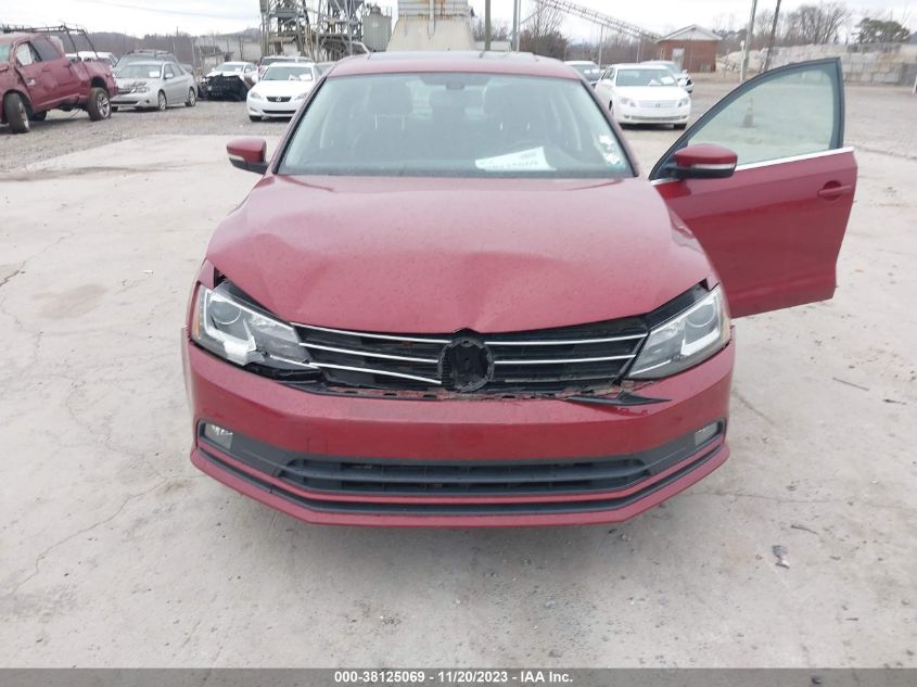 2016 VOLKSWAGEN JETTA 1.8T SEL - 3VWL17AJ2GM205253