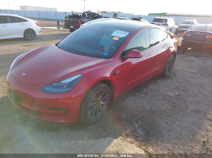 2021 TESLA MODEL 3 LONG RANGE DUAL MOTOR - 5YJ3E1EBXMF032685