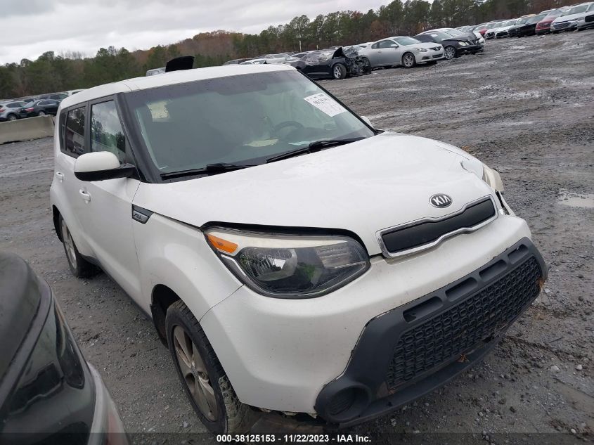 2016 KIA SOUL BASE - KNDJN2A24G7262042