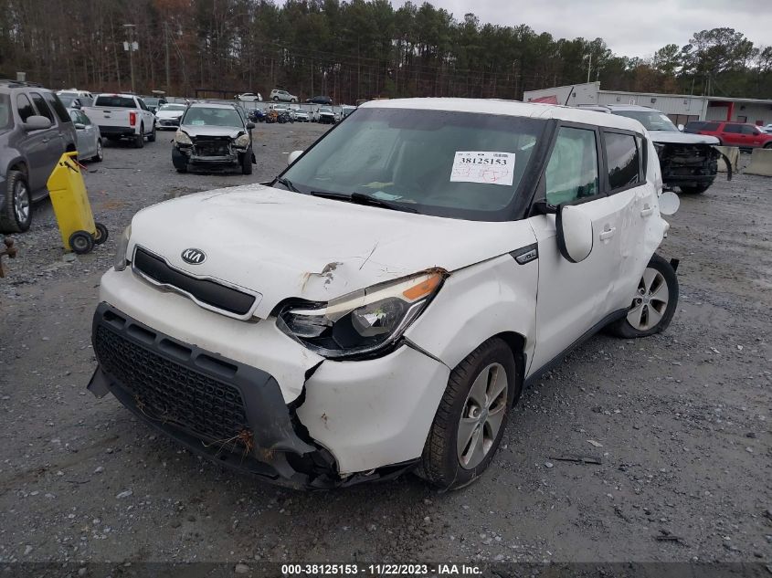 2016 KIA SOUL BASE - KNDJN2A24G7262042