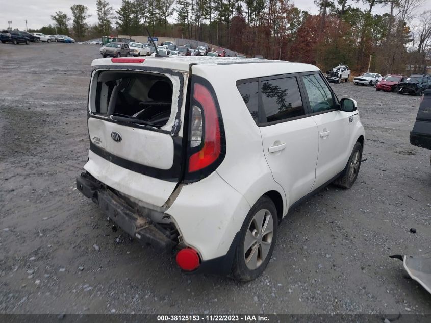 2016 KIA SOUL BASE - KNDJN2A24G7262042