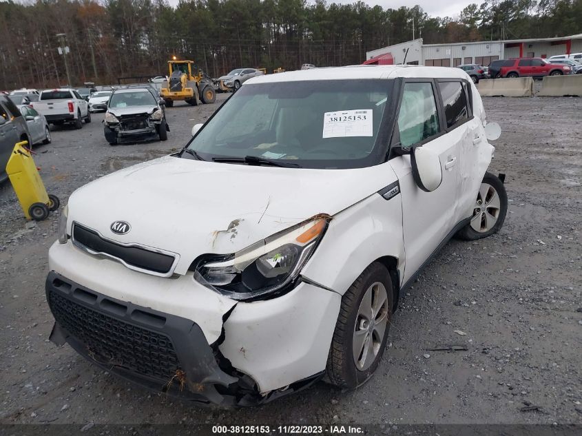 2016 KIA SOUL BASE - KNDJN2A24G7262042