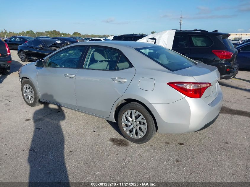 2018 TOYOTA COROLLA LE - 2T1BURHEXJC048470