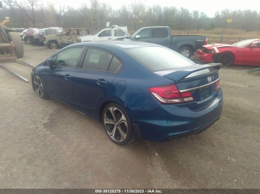 2015 HONDA CIVIC SEDAN SI 2HGFB6E55FH700100