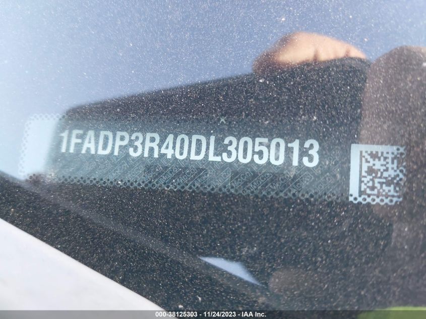 2013 FORD FOCUS ELECTRIC - 1FADP3R40DL305013