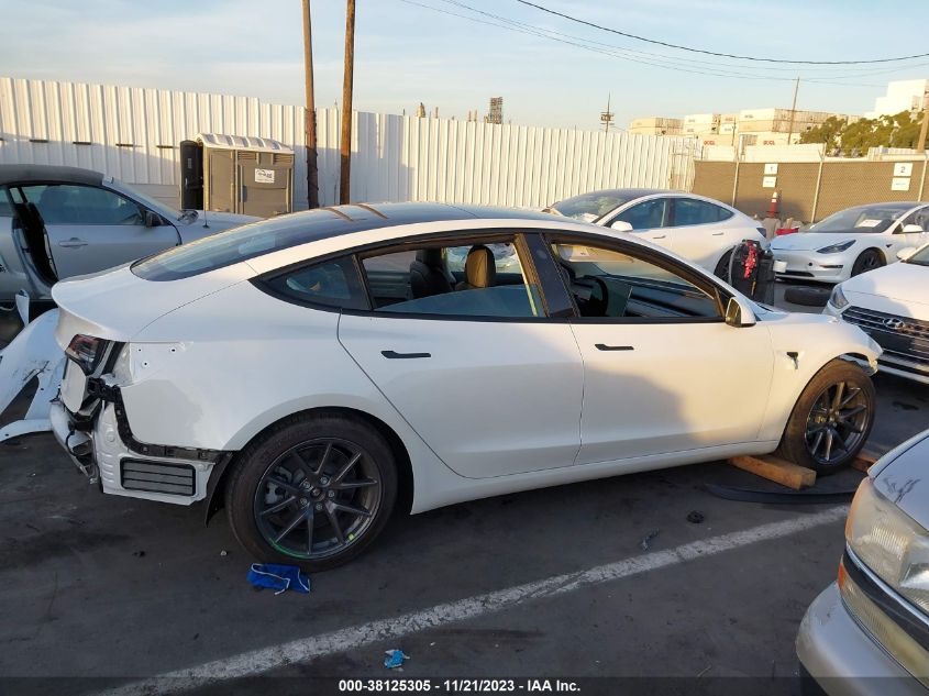 2022 TESLA MODEL 3 REAR-WHEEL DRIVE - 5YJ3E1EA4NF245544