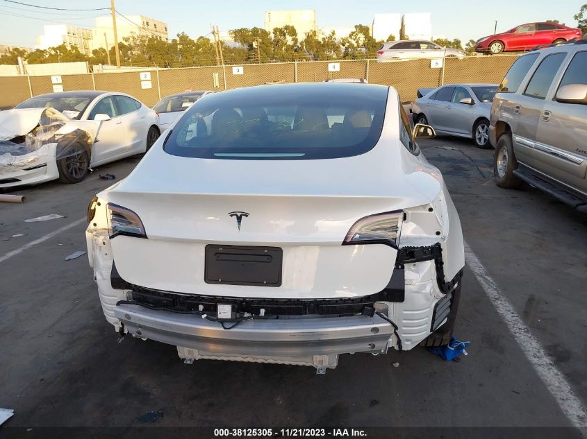 2022 TESLA MODEL 3 REAR-WHEEL DRIVE - 5YJ3E1EA4NF245544