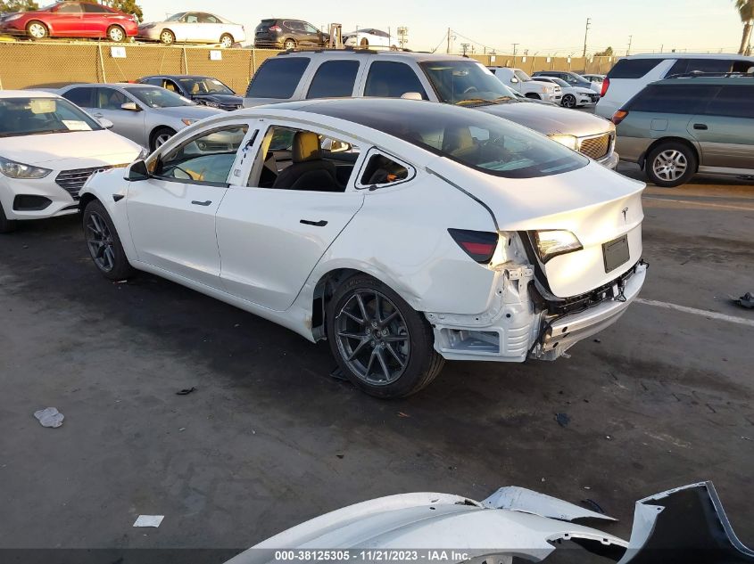 2022 TESLA MODEL 3 REAR-WHEEL DRIVE - 5YJ3E1EA4NF245544