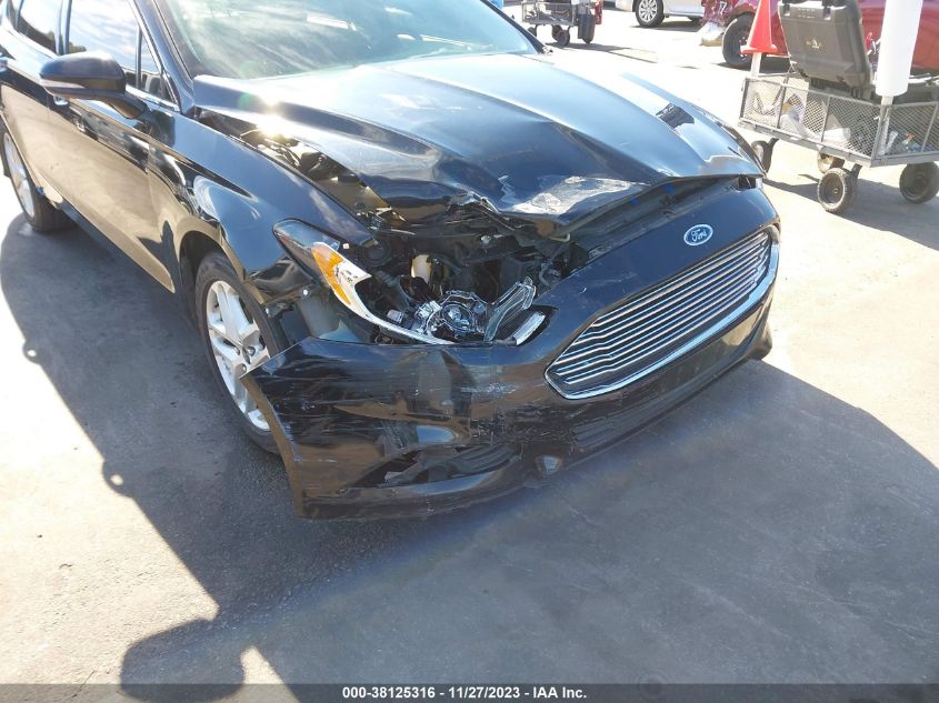 2016 FORD FUSION SE - 3FA6P0HD7GR208180