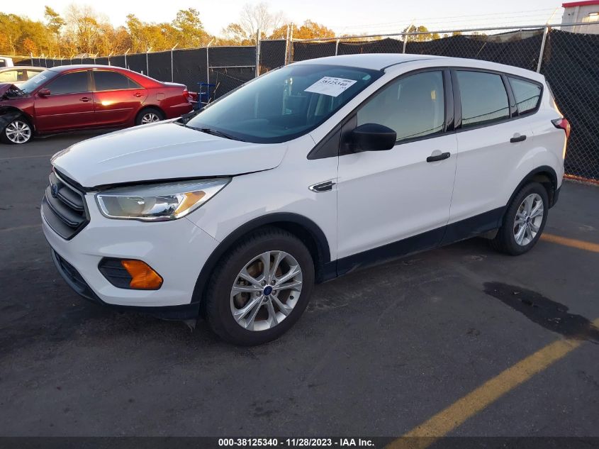 2017 FORD ESCAPE S - 1FMCU0F74HUB73025