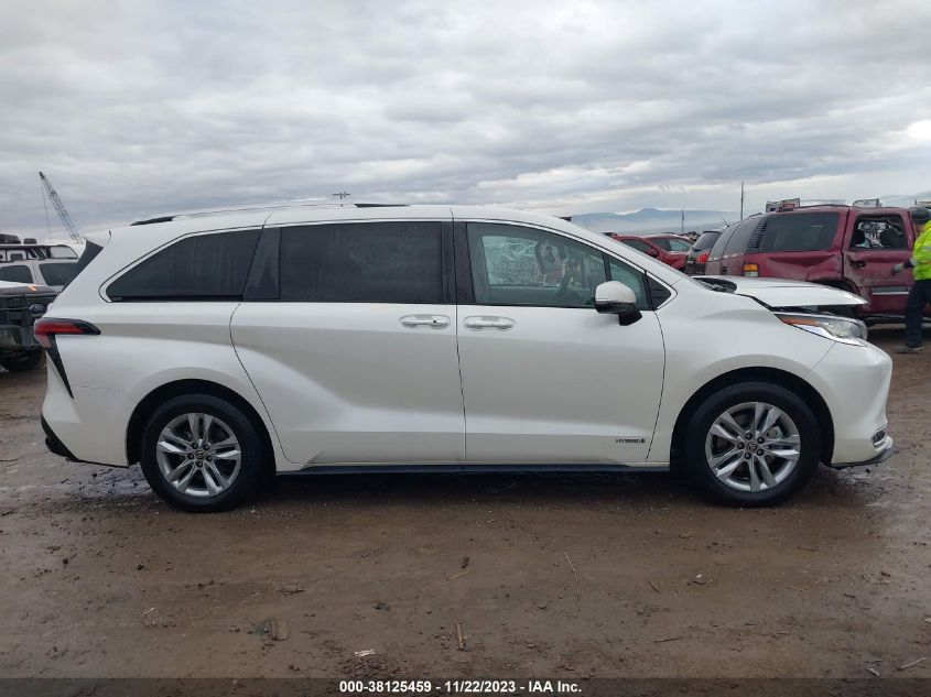 2021 TOYOTA SIENNA LIMITED - 5TDZSKFC5MS034386