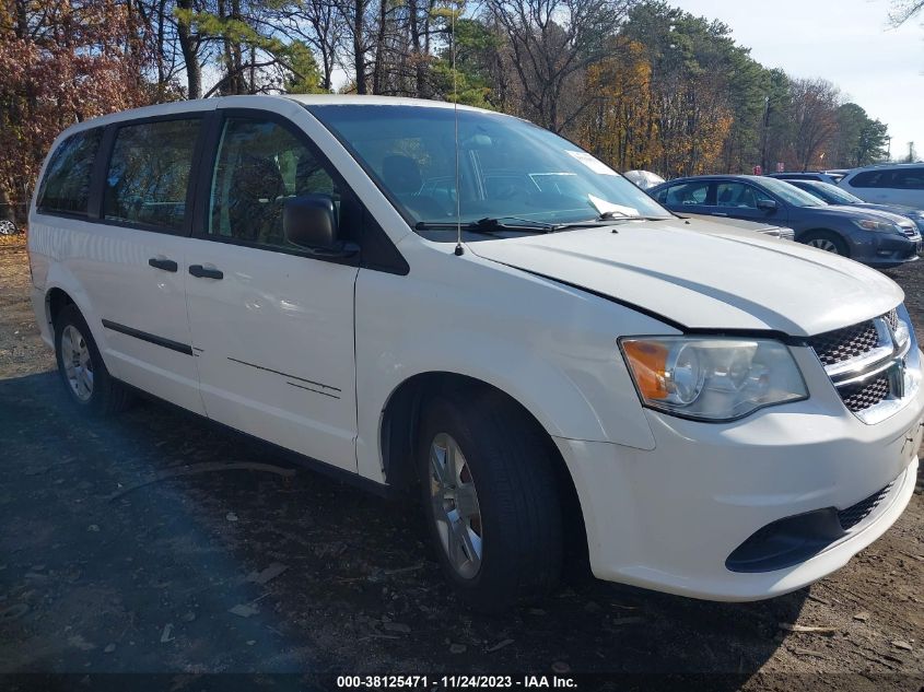 2013 DODGE GRAND CARAVAN SE - 2C4RDGBG4DR505436