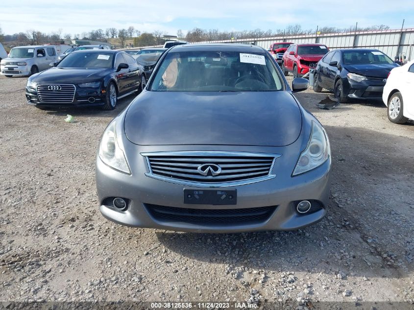 2013 INFINITI G37X - JN1CV6AR3DM766949