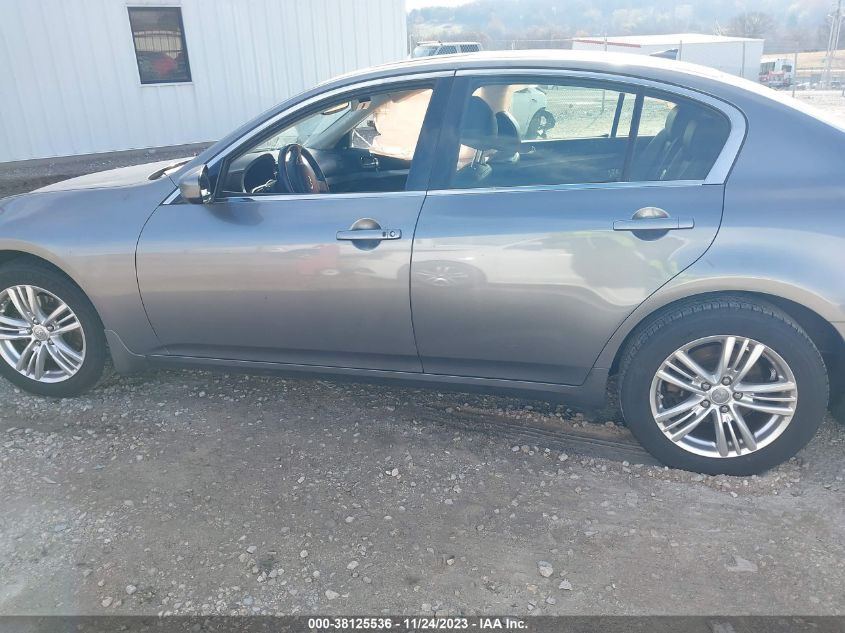 2013 INFINITI G37X - JN1CV6AR3DM766949