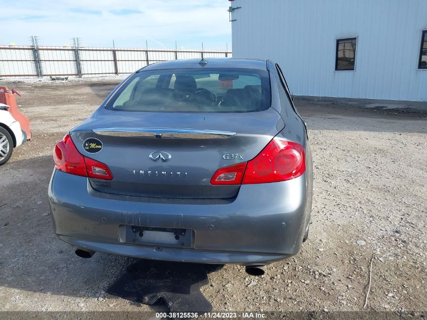 2013 INFINITI G37X - JN1CV6AR3DM766949