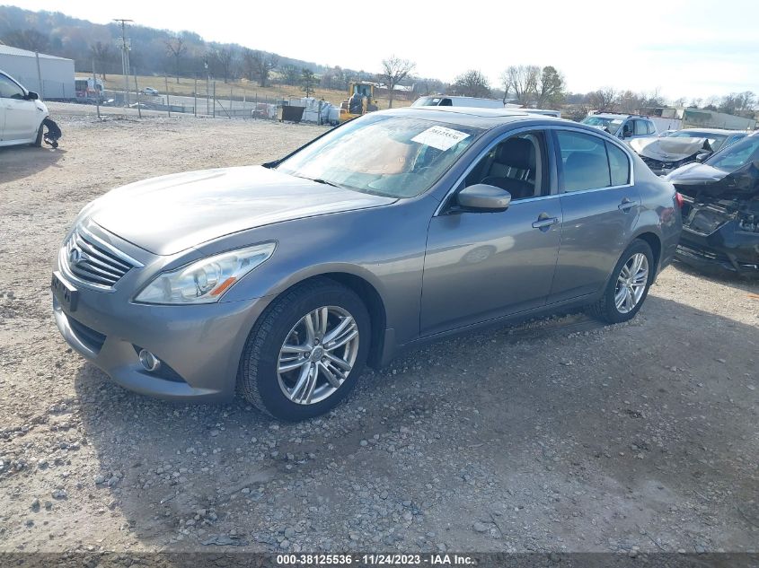 2013 INFINITI G37X - JN1CV6AR3DM766949