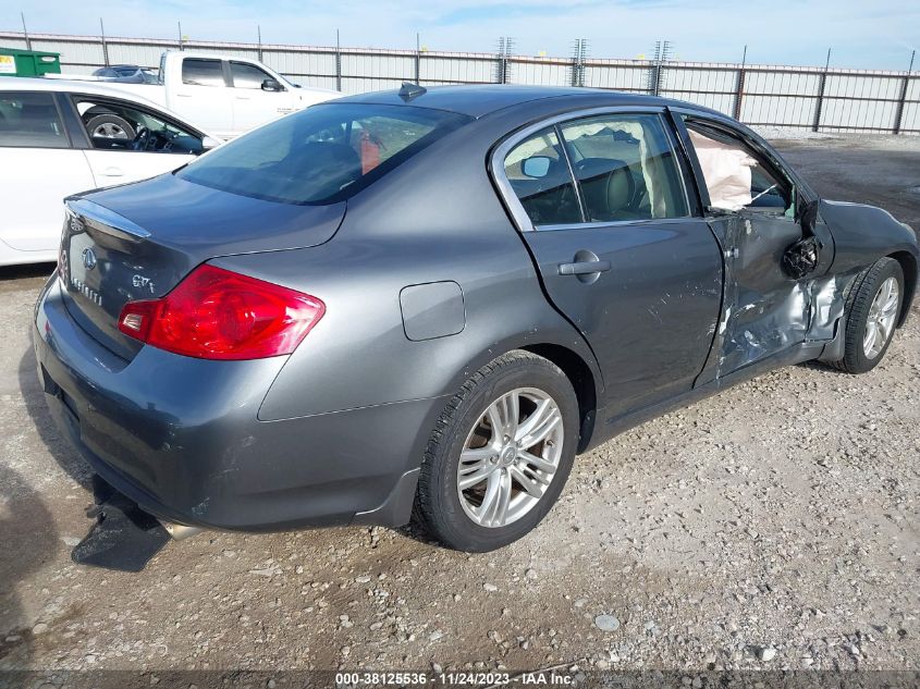 2013 INFINITI G37X - JN1CV6AR3DM766949