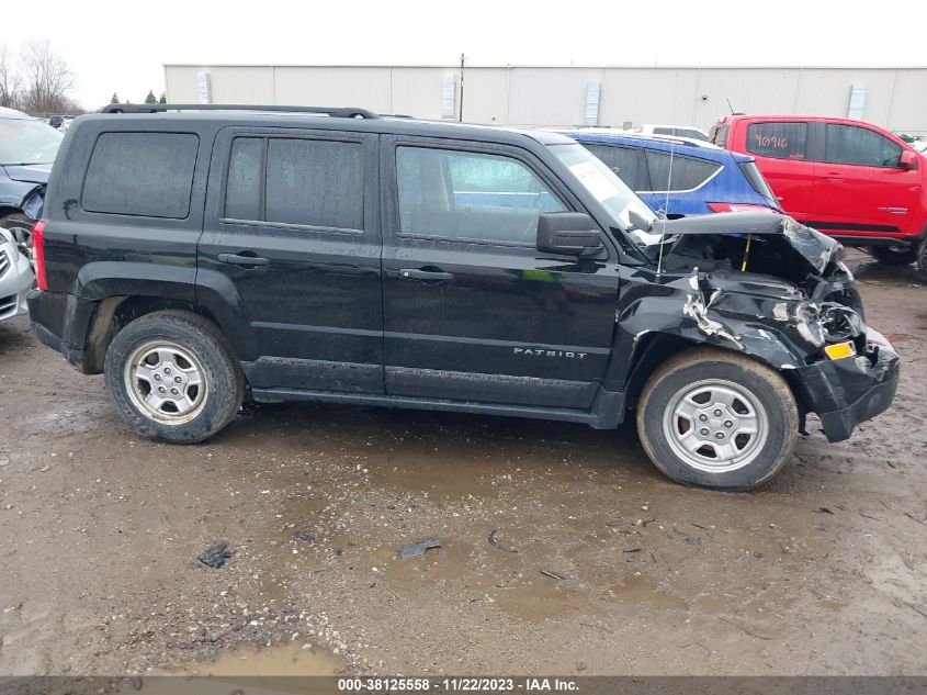 2015 JEEP PATRIOT SPORT - 1C4NJPBB2FD414246