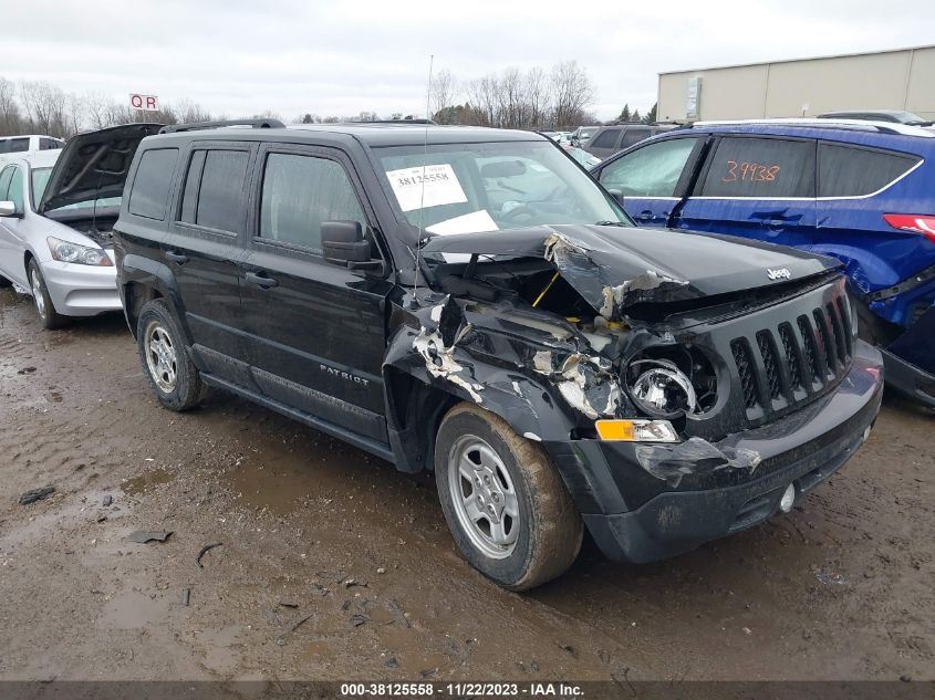 2015 JEEP PATRIOT SPORT - 1C4NJPBB2FD414246