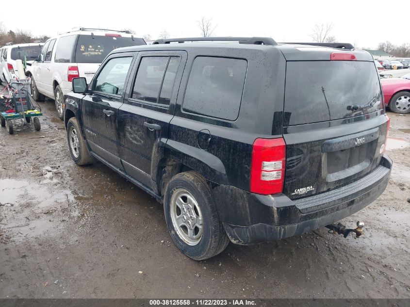 2015 JEEP PATRIOT SPORT - 1C4NJPBB2FD414246